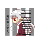 可愛い女の子たちのスタンプ（個別スタンプ：5）
