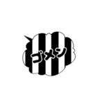 白黒シンプル吹き出し2（個別スタンプ：11）