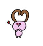 いぬうさぎの日常（個別スタンプ：21）