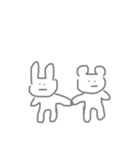 うさぎだけどなに（個別スタンプ：8）