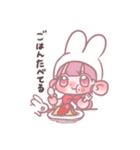 突然やってきたかわいコちゃん（個別スタンプ：19）