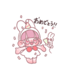 突然やってきたかわいコちゃん（個別スタンプ：26）