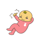 我が家の赤様！（個別スタンプ：3）