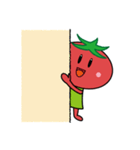 手書き風とまとちゃんスタンプ（個別スタンプ：10）