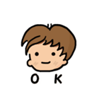 仲よし双子の日常スタンプ（個別スタンプ：1）