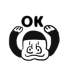 ゆる〜いごりら（個別スタンプ：1）