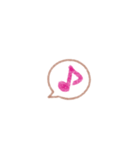 ふきだし風（個別スタンプ：1）