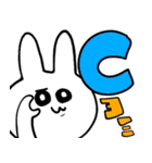 【R用語】うさぎGM（営業編）（個別スタンプ：8）