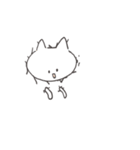 ねことうさぎのゆるふわ（個別スタンプ：2）
