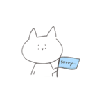 ねことうさぎのゆるふわ（個別スタンプ：9）