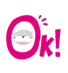 コツメカワウソ【基本編】otter otter（個別スタンプ：3）