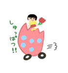 こどものころのおえかきすたんぷ（個別スタンプ：15）