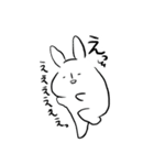 ひきこもごもうさぎ（個別スタンプ：10）