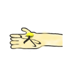 手乗り夫（個別スタンプ：7）