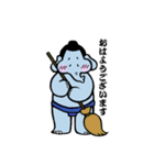 相撲とるゾウ（個別スタンプ：7）