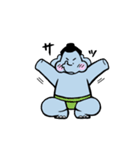 相撲とるゾウ（個別スタンプ：8）
