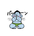 相撲とるゾウ（個別スタンプ：9）