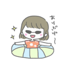 どこにでもいる女の子（個別スタンプ：9）