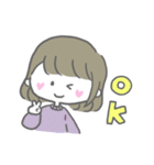 どこにでもいる女の子（個別スタンプ：25）