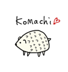 こまちゃんのすたんぷ（個別スタンプ：1）