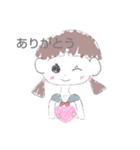 制服ちゃん♡♡（個別スタンプ：3）
