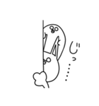 くちびるうさぎとくちびるおばけ（個別スタンプ：31）