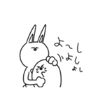 くちびるうさぎとくちびるおばけ（個別スタンプ：37）
