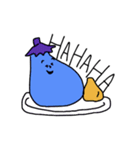 ナスが好きスタンプ（個別スタンプ：6）