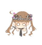 今日も元気モリモリヲタクスタンプ（個別スタンプ：1）