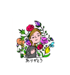 ワーキングガールのスタンプ（個別スタンプ：1）