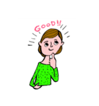 ワーキングガールのスタンプ（個別スタンプ：7）