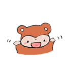 おさるのもんちゃん①（個別スタンプ：1）