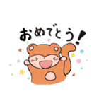 おさるのもんちゃん①（個別スタンプ：13）