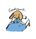 はたらくイヌさん（個別スタンプ：9）