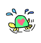 かめポコペコ（個別スタンプ：3）