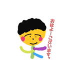 カラフル棒人間sTHAAD（個別スタンプ：2）