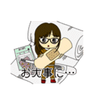 トラガールたまちゃん（個別スタンプ：14）