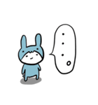 幸せの♡虹色ウサギ♡（個別スタンプ：8）