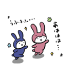 幸せの♡虹色ウサギ♡（個別スタンプ：27）