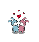 幸せの♡虹色ウサギ♡（個別スタンプ：38）
