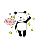 ゆる〜いパンダの日常英単語（個別スタンプ：6）