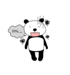 ゆる〜いパンダの日常英単語（個別スタンプ：10）