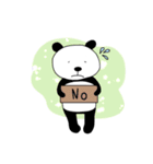 ゆる〜いパンダの日常英単語（個別スタンプ：12）