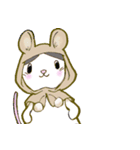 パンダマウス頭巾 ～文字少なめ～（個別スタンプ：7）