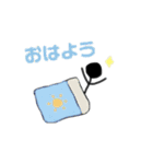 棒人間まじめくんと棒猫タマ（個別スタンプ：9）