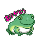 日常両生類ず（個別スタンプ：4）