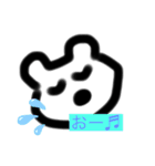 シンプルあーちゃん（個別スタンプ：16）