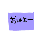 カラフルなスタンプたち（個別スタンプ：3）