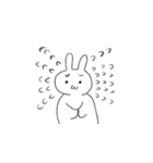 ゆるいわしのうさぎ（個別スタンプ：7）