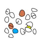 ニワトリとたまごのにちじょう v1.0（個別スタンプ：27）
